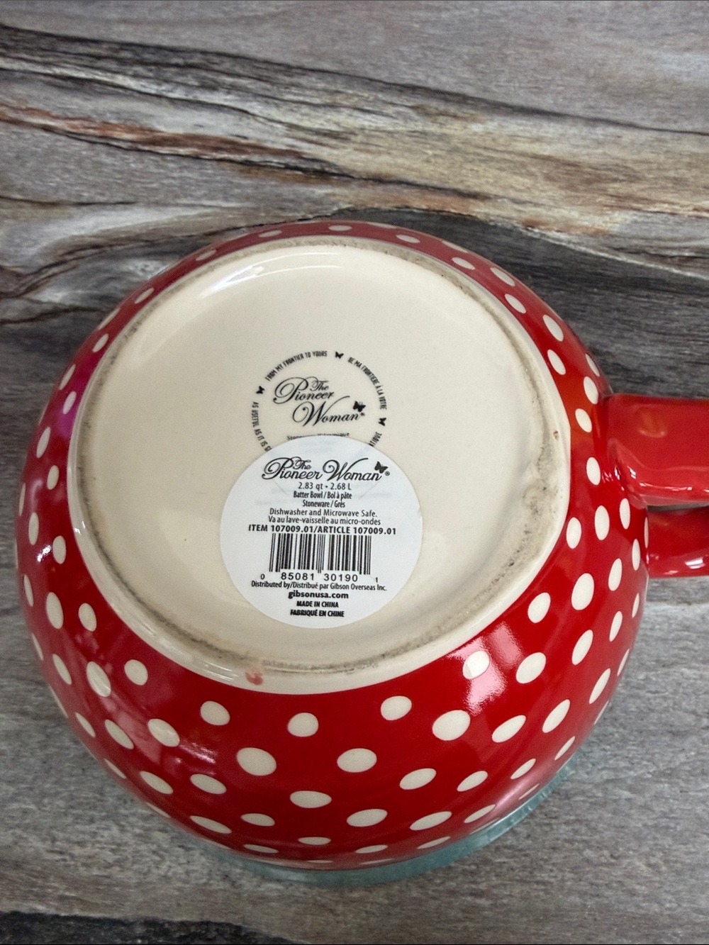 New Pioneer Woman Batter bowl - Picture 5 of 5
